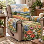 Golden Meadow Retreat Sofa Cover