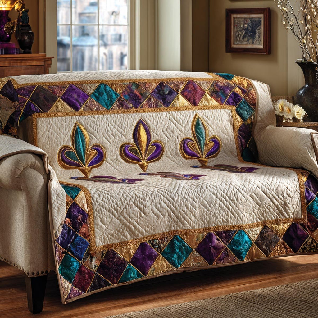 Golden Parade Sofa Cover