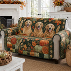 Golden Retriever Sanctuary Sofa Cover
