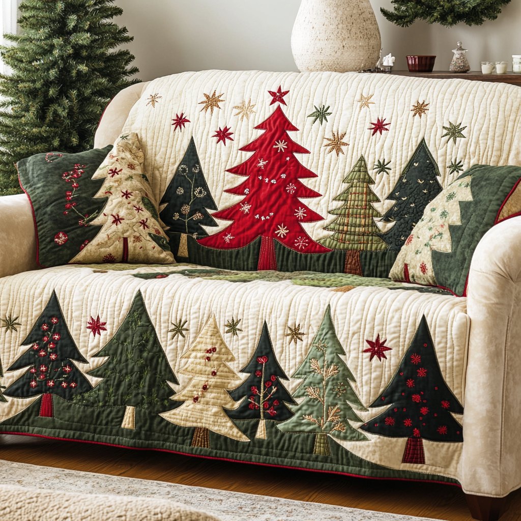 Golden Spruce Sofa Cover