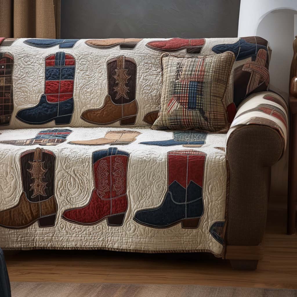 Golden Spur Sofa Cover