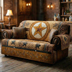 Golden Star Sofa Cover