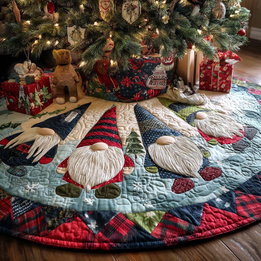 Good Fortune Christmas Tree Skirt