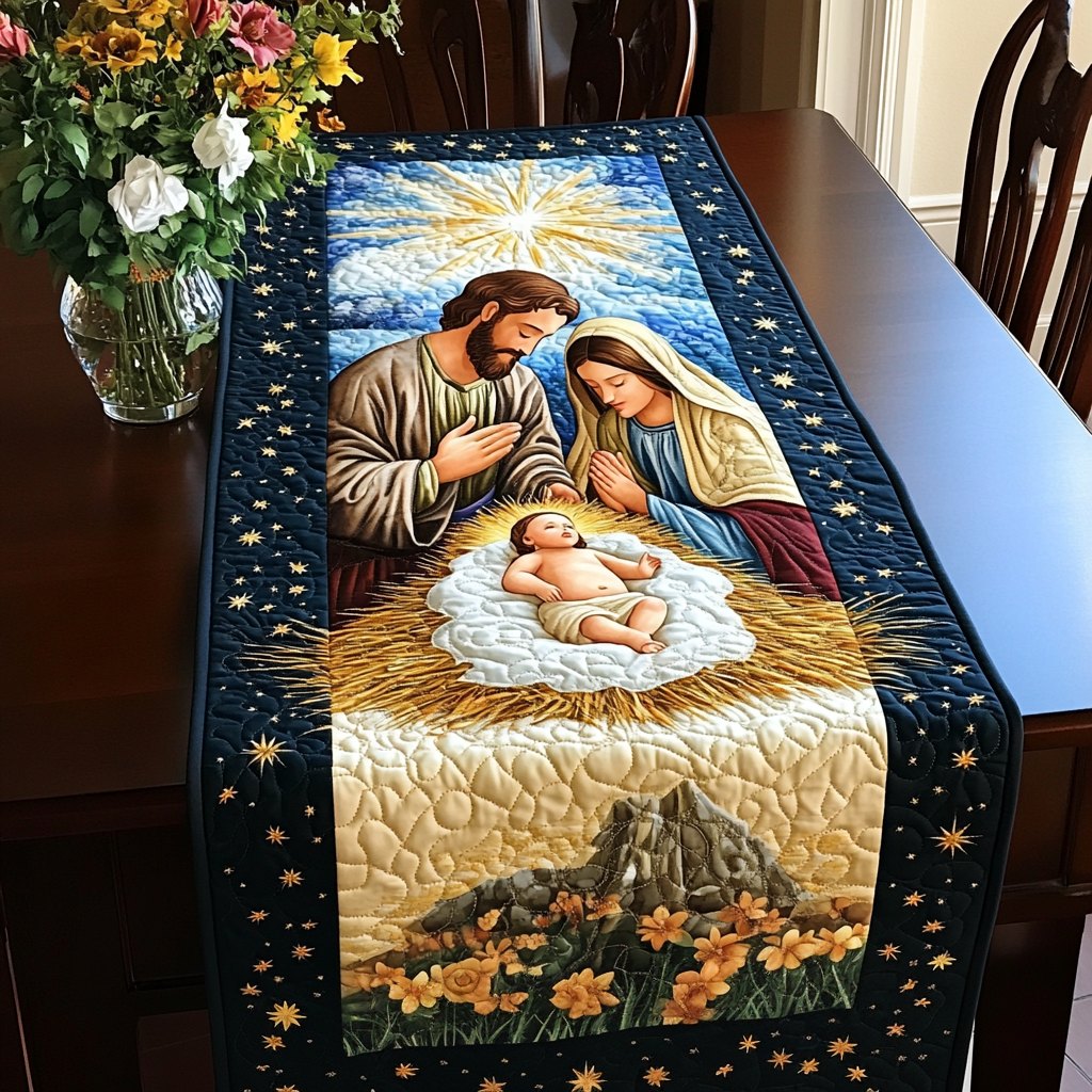 Graceful Blessings Table Runner