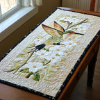 Graceful Hummingbird Table Runner