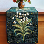 Graceful Lilies Table Runner