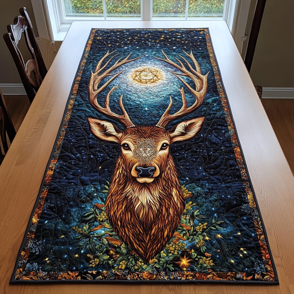 Graceful Stag Table Runner