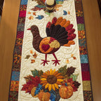 Grateful Turkey Table Runner