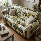 Green Acre Memories Sofa Cover