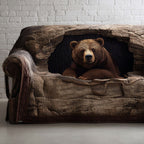 Grizzly Rest Sofa Cover