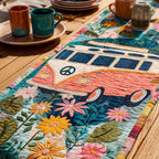 Groovy Garden Table Runner