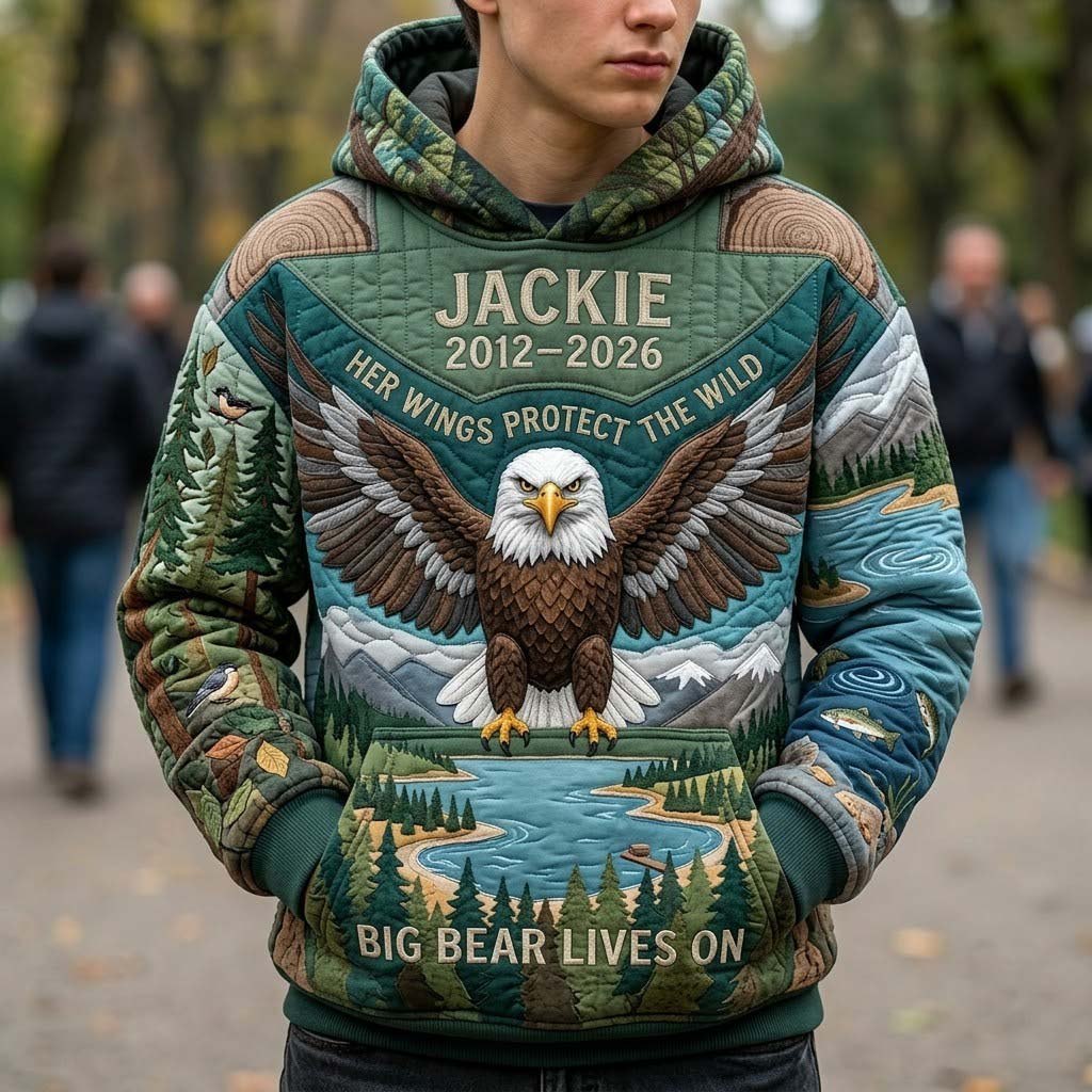 Guardian of Big Bear hoodie, all-over print
