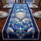 Hanukkah Star Table Runner