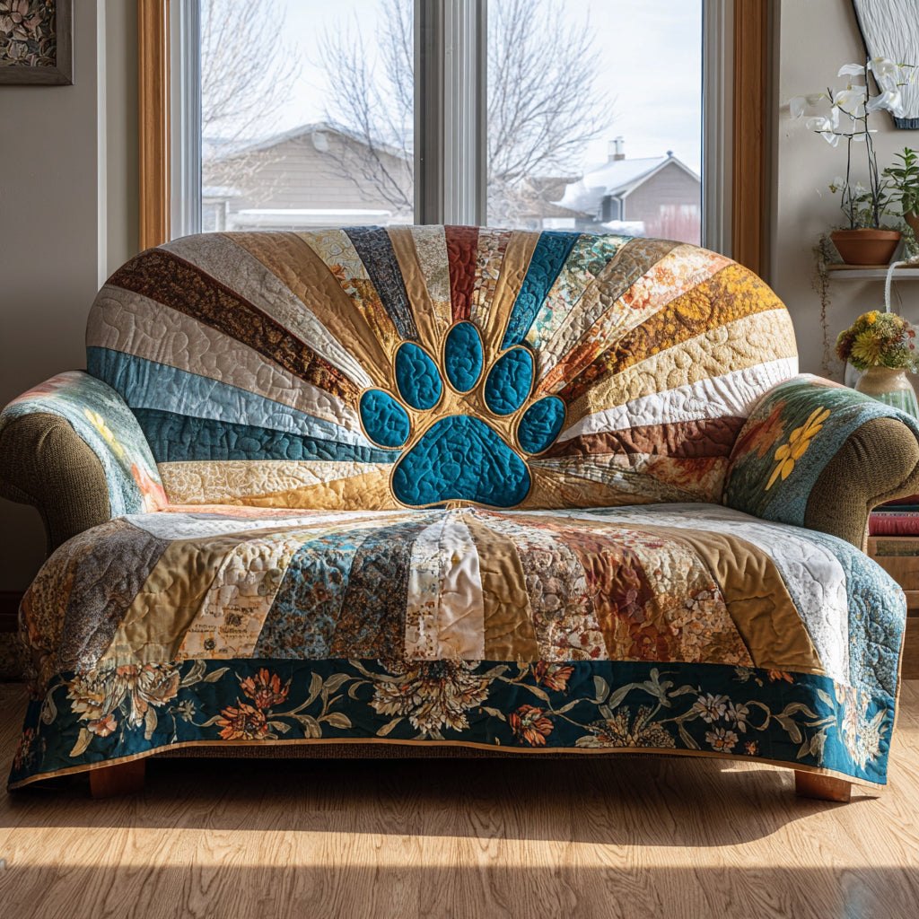 Happy Tracks Sofa Cover