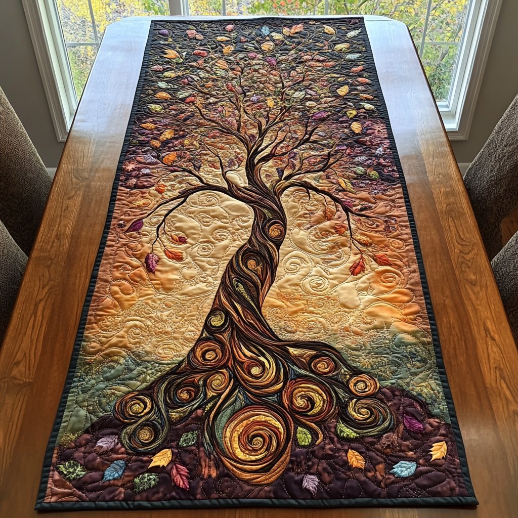 Harmony Tree Table Runner