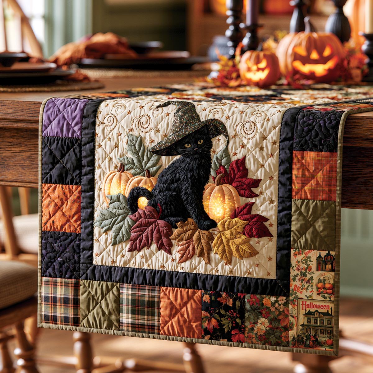Harvest Familiar Table Runner