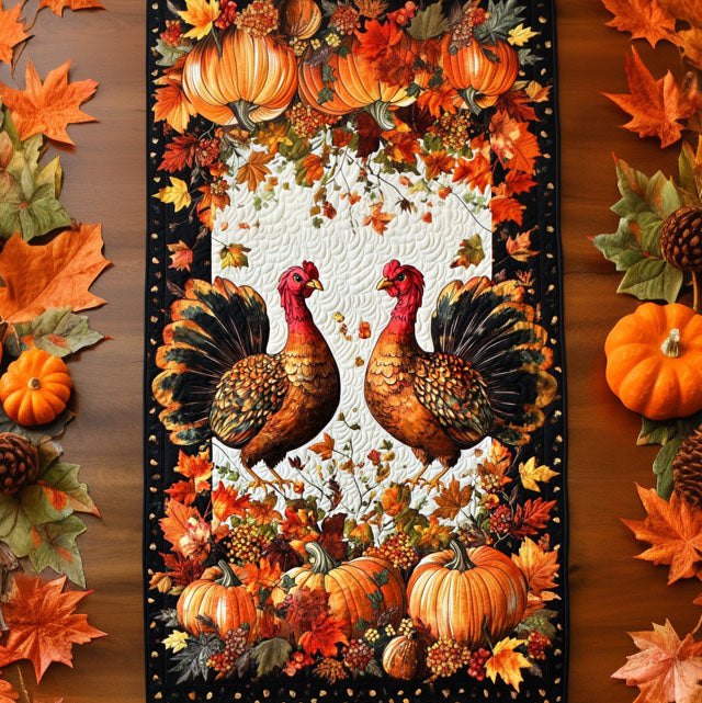 Harvest Feast Table Runner