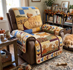 Harvest Field Goldens Sofa Cover