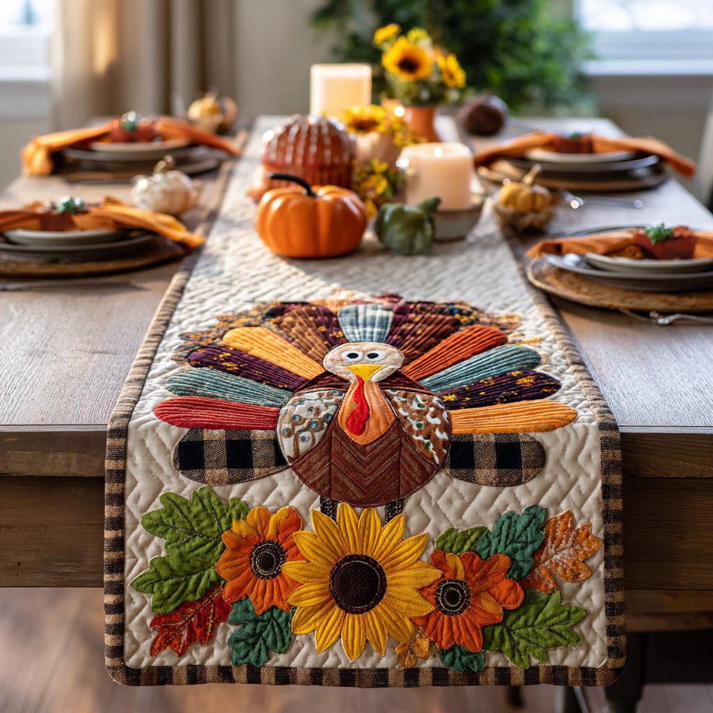 Harvest Gobbler Table Runner