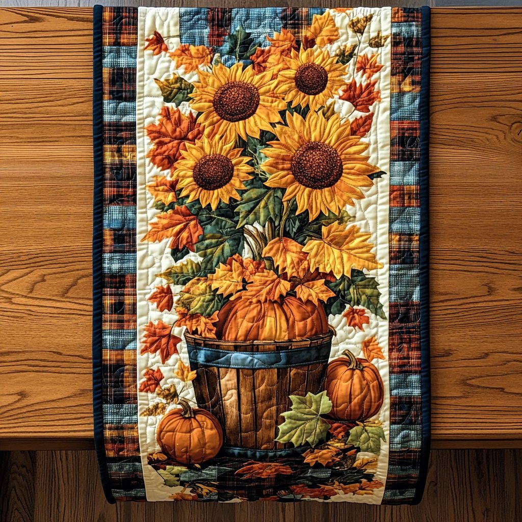 Harvest Joy Bloom Table Runner