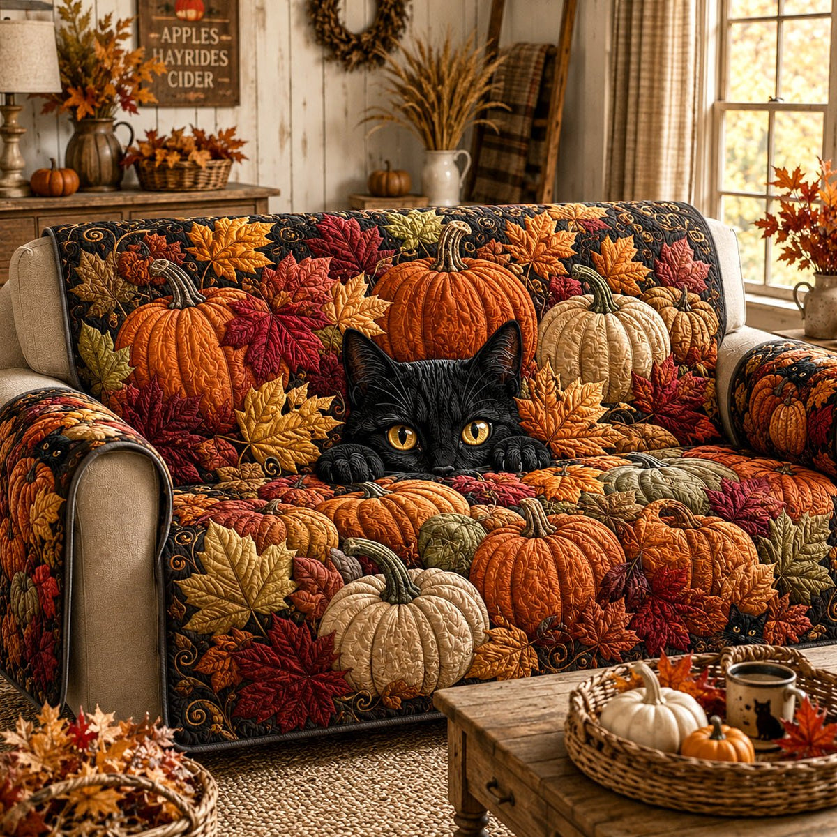 Harvest Peek Sofa Cover