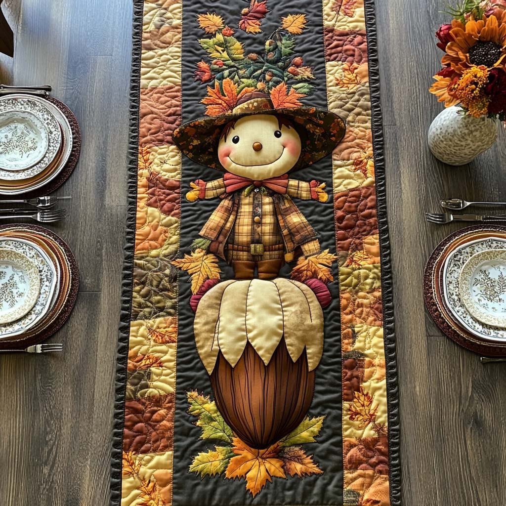 Harvest Scarecrow Table Runner