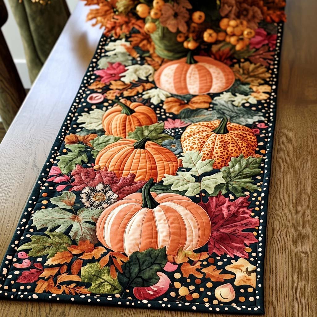 Harvest Stripes Table Runner