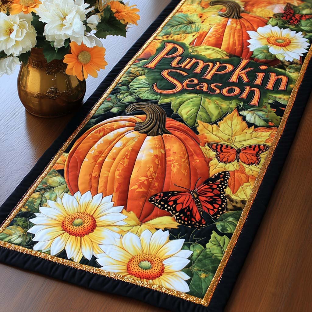 Harvest Whisper Table Runner