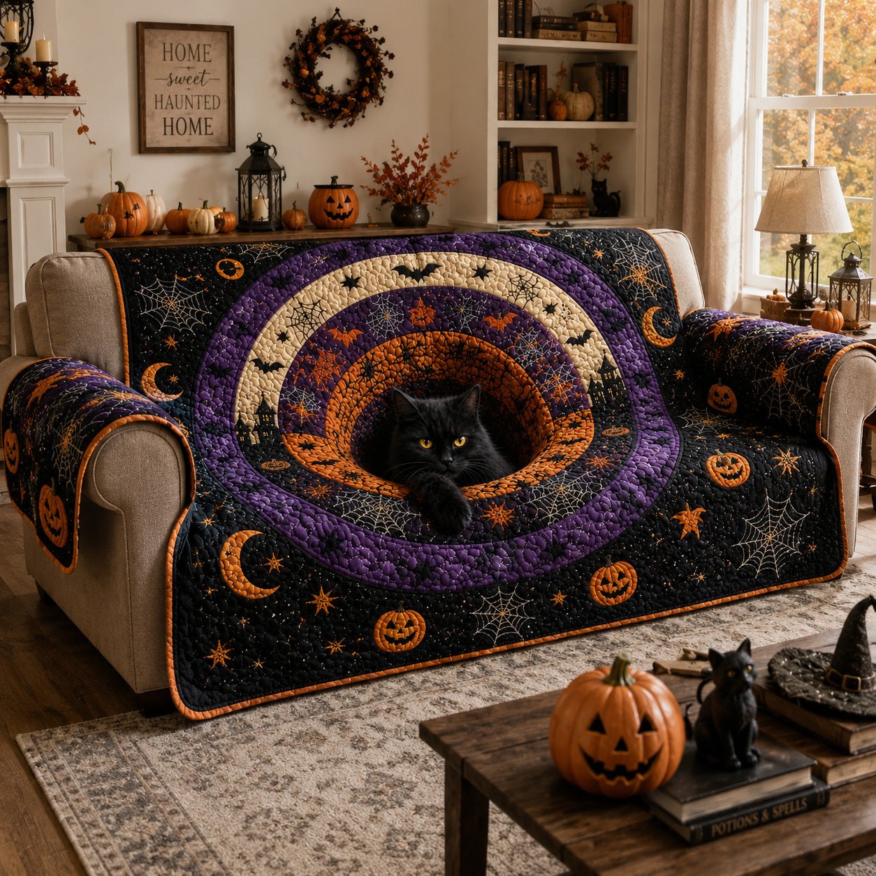 Haunted Hideaway Sofa Cover