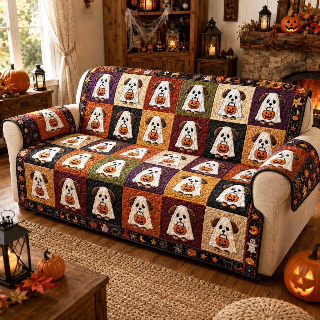 Haunted Hounds Sofa Cover