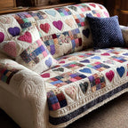 Heart Bliss Sofa Cover