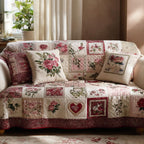 Heart Bloom Sofa Cover