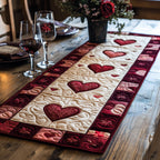 Heart Blooming Table Runner