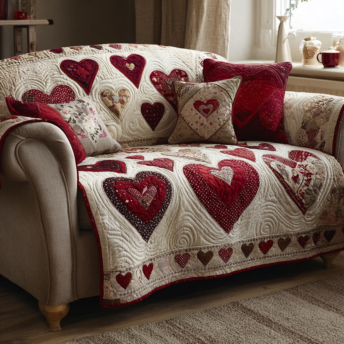 Heart Lane Sofa Cover