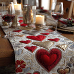 Heart Melody Table Runner