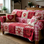 Heart Paw Sofa Cover