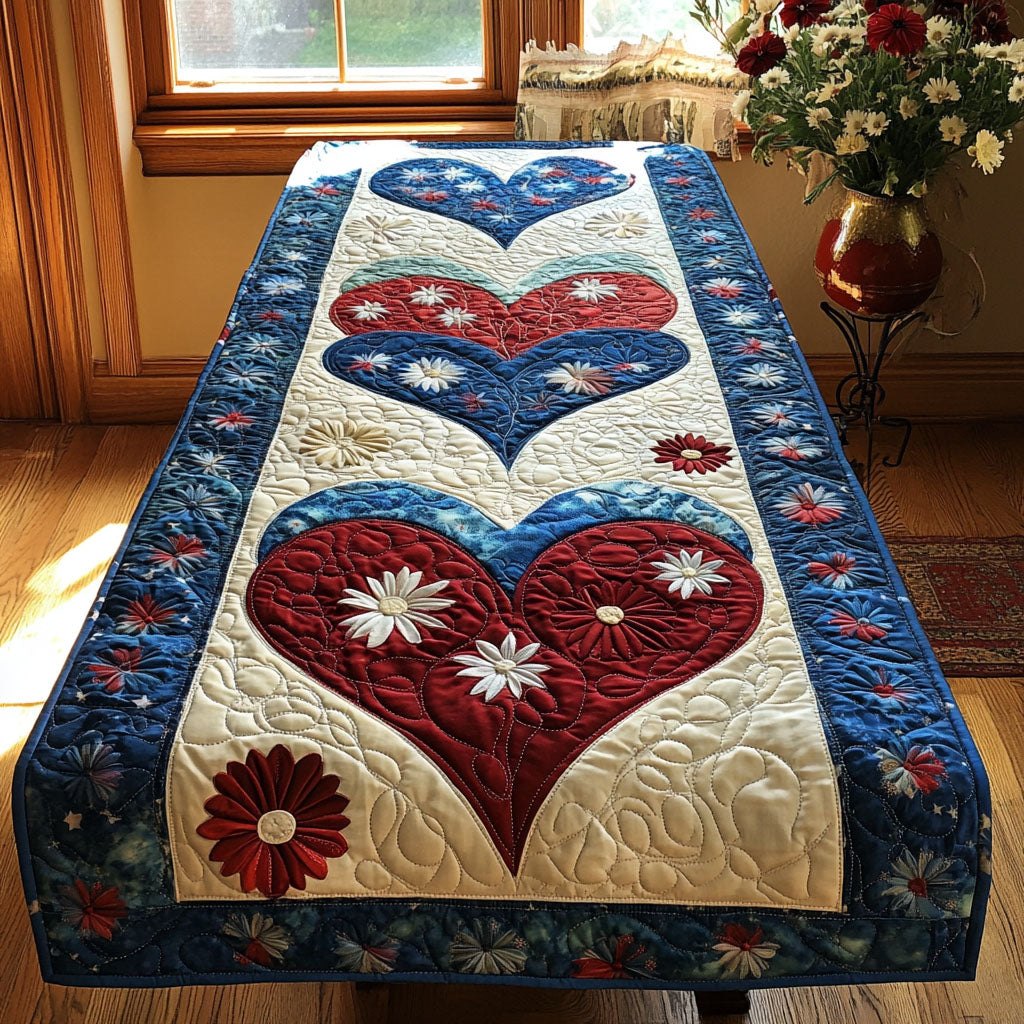 Heart of Freedom Table Runner