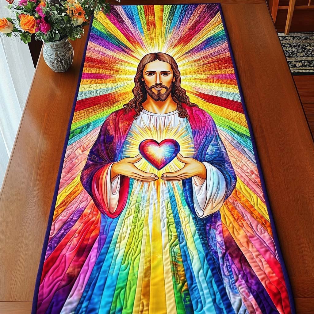 Heart of Light Table Runner