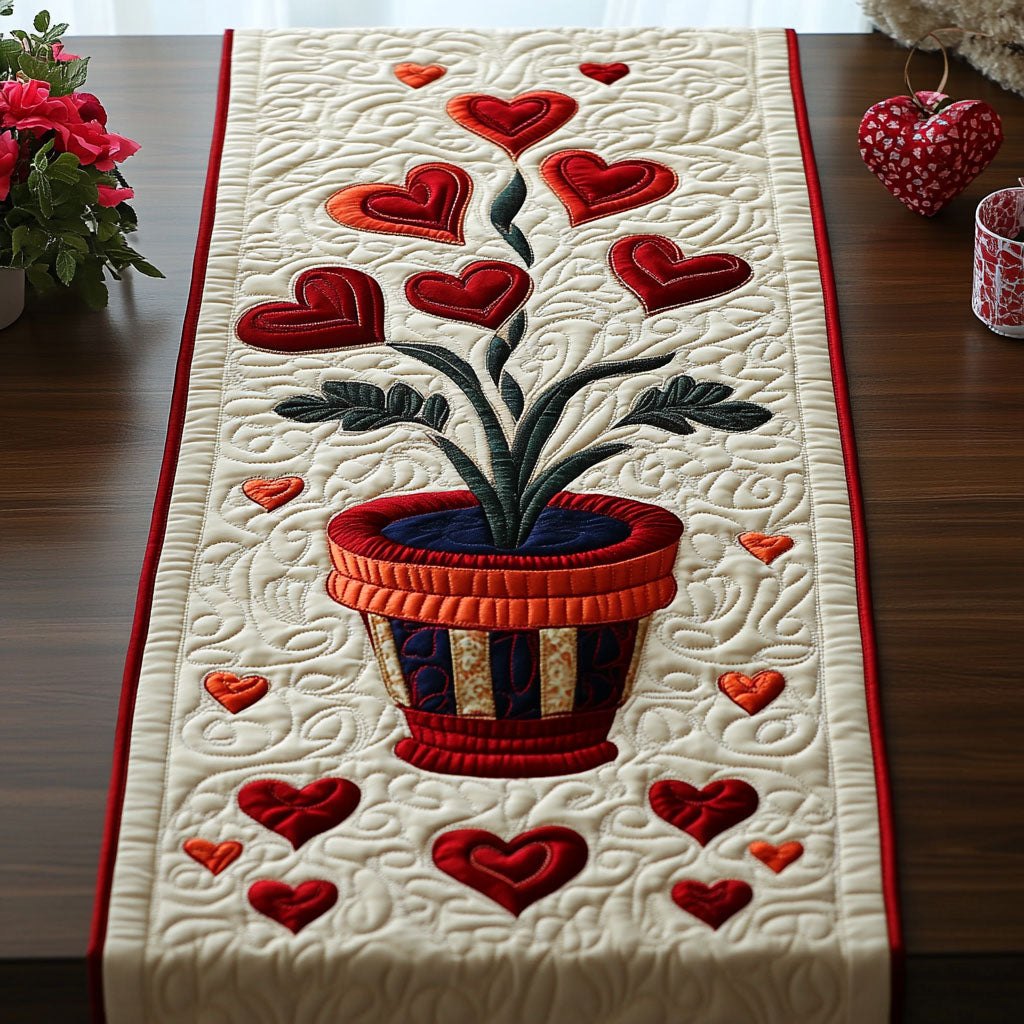 Heartfelt Growth Table Runner