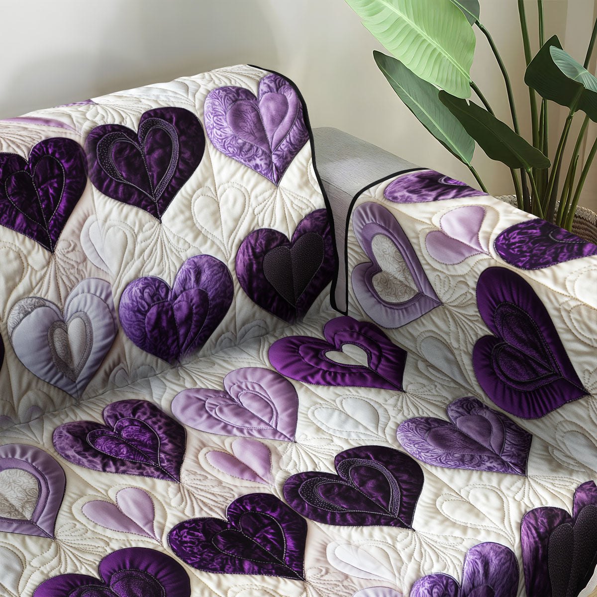 Heartfelt Harmony Sofa Cover
