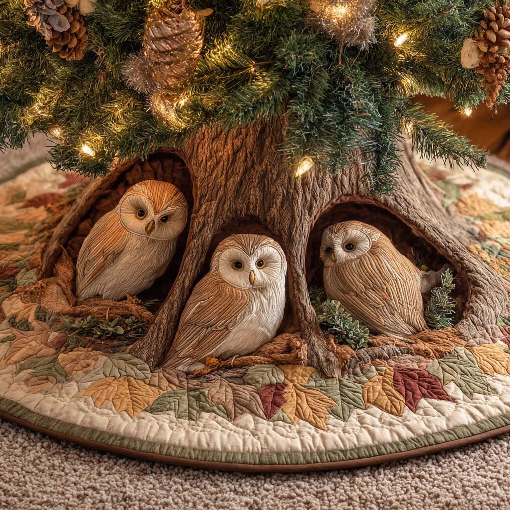 Hearth Guardians Christmas Tree Skirt