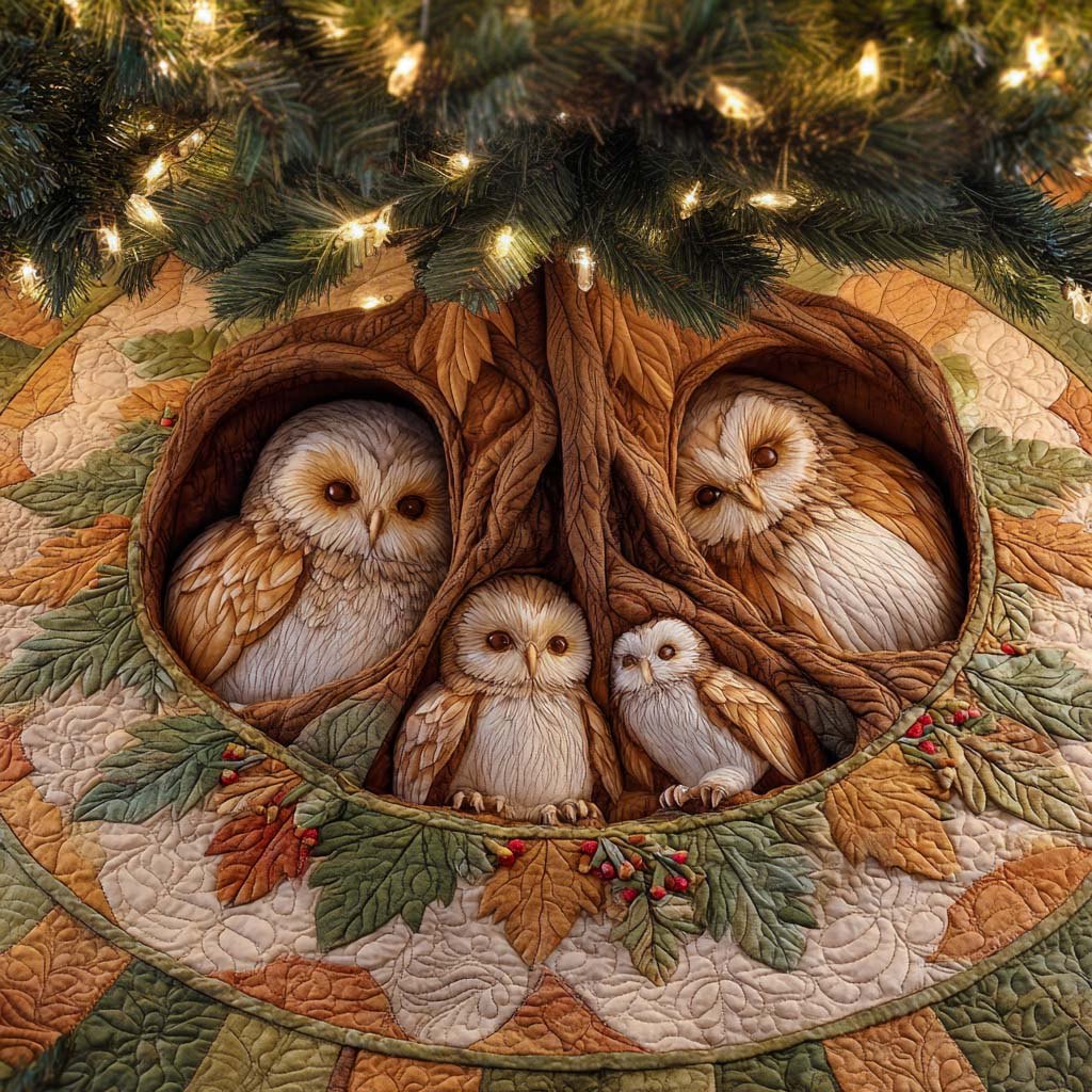 Hearthside Nest Christmas Tree Skirt
