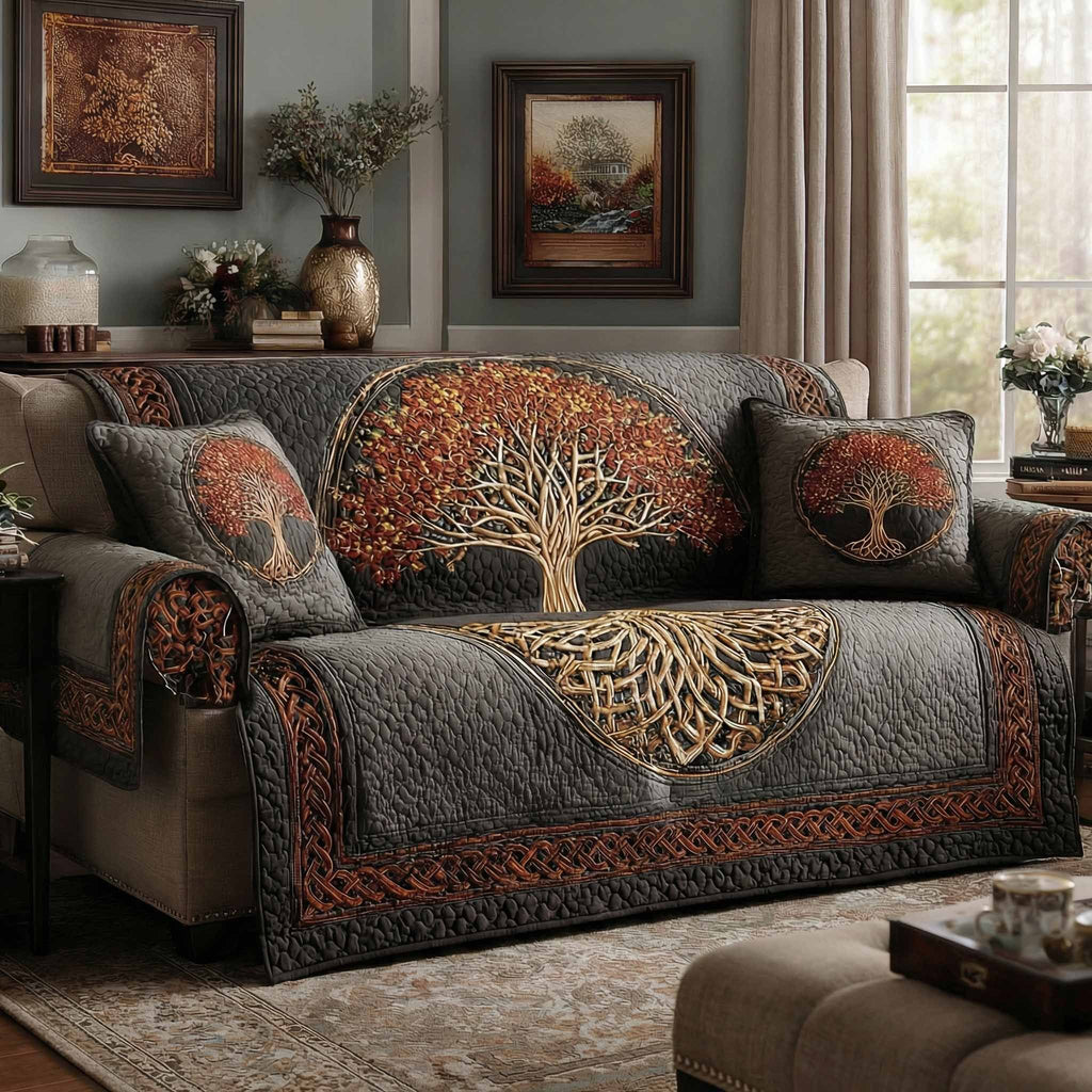 Hearthwood Circle Sofa Cover