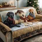 Heartwarming Lab Sofa Cover