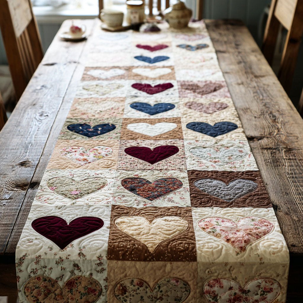 Heartwood Charm Table Runner
