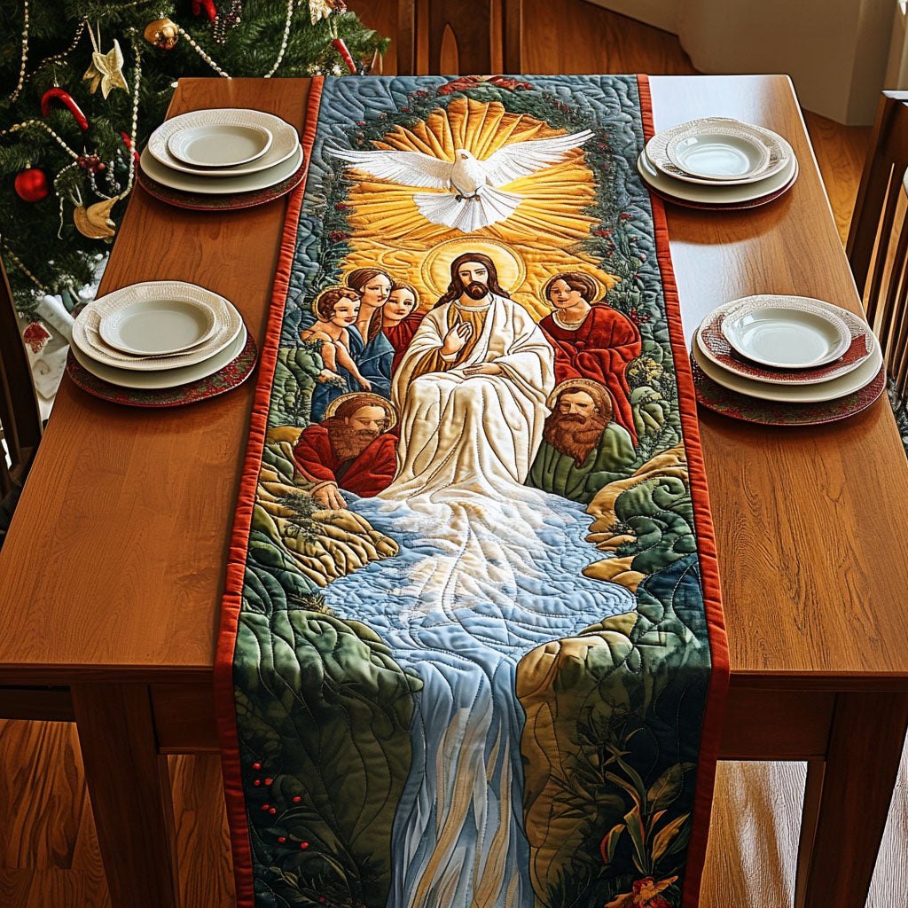 Heavenly Aura Table Runner