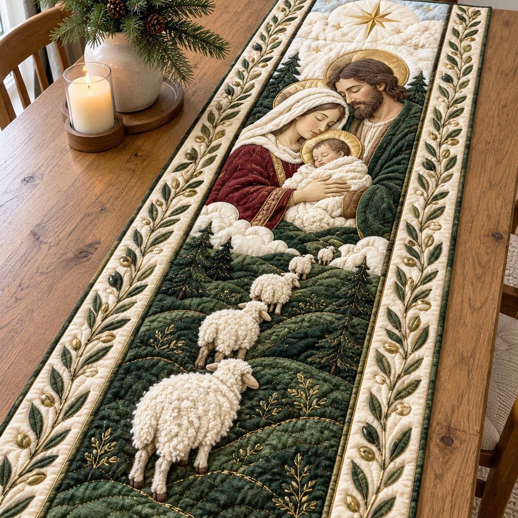 Heavenly Child Table Runner