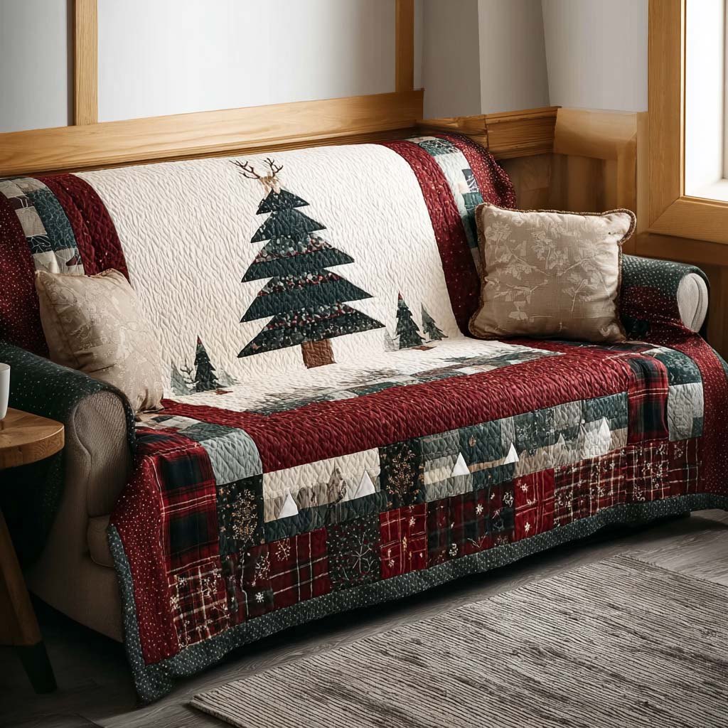Heavy Snow Sofa Cover