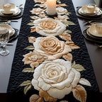 Heirloom Petals Table Runner
