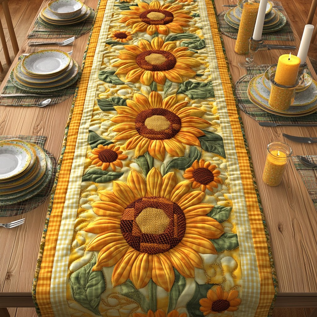 Helianthus Harmony Table Runner
